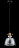 Светильник подвесной Maytoni T163-11-C Irving Черный 1xE27x40W