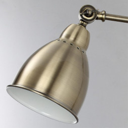 Светильник настенный Arte Lamp A2055AP-1AB BRACCIO античная бронза 1хE27х60W 220V