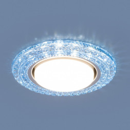 Точечный светильник со светодиодами синий Elektrostandard 3030 GX53