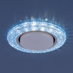 Точечный светильник со светодиодами синий Elektrostandard 3030 GX53