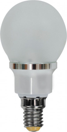 Лампа светодиодная, 6LED(3.5W) 230V E14 4000K матовая, LB-40 арт.25324
