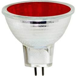 Лампа галогенная, 35W 230V JCDR/G5.3 &quot;с красным фильтром&quot;, HB8 арт.2159