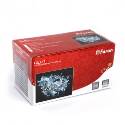 Светодиодная гирлянда Feron CL21 занавес 3*2м  + 3м 230V 2700К ,эффект стробов, c питанием от сети