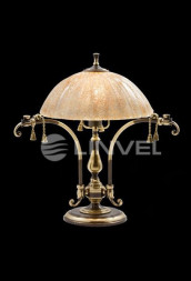 Настольная лампа LINVEL LТ 8150/A1  E27 40W антич. золото ф520*Н530