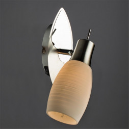 Светильник настенный Arte Lamp A4590AP-1SS VOLARE матовое серебро 1хE14х40W