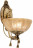 Светильник настенный LINVEL LВ 8150/1  E27 40W античное золото L41W33H12
