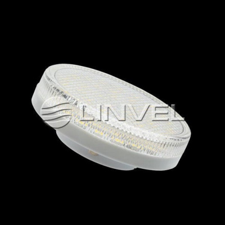 Лампа светодиодная LINVEL LS-53 7W, GX53, 220V-240V 3000K 740Lm