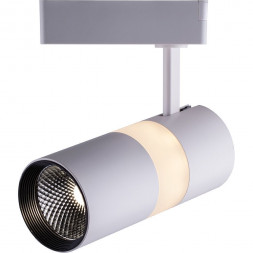Светодиодный светильник Feron AL108 трековый на шинопровод 12+5W, 35 градусов, 4000К и подсветка 3000К арт.32452