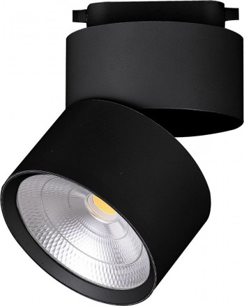 Светодиодный светильник Feron AL107 трековый однофазный на шинопровод 25W, 90 градусов, 4000К, черный арт.32478