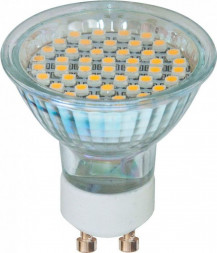 Лампа светодиодная, 44LED(3W) 230V GU10 6400K 44*50mm, LB-24 арт.25164