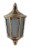 Светильник садово-парковый Feron 4206 четырехгранный на стену вверх 60W E27 230V, черное золото