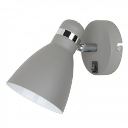 Светильник настенный Arte Lamp A5049AP-1GY MERCOLED серый 1хE27х40W 220V