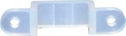 Крепеж на стену для светодиодной ленты, пластик (продажа упаковкой), LD123 арт.26144