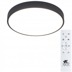 Светильник потолочный Arte Lamp A2661PL-1BK ARENA черный LEDх60W 2700-4500К 220V