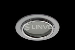 Светильник LINVEL DS82-4 PC/N   со стеклом под G9  жемч. хром/никель