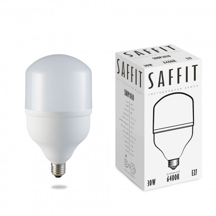 Лампа светодиодная SAFFIT SBHP1030 E27 30W 6400K арт.55091