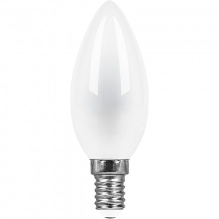 Лампа светодиодная Feron LB-73 Свеча E14 9W 4000K арт.25957