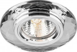 Светильник встраиваемый Feron DL8160-2/8160-2 потолочный MR16 G5.3 серебристый