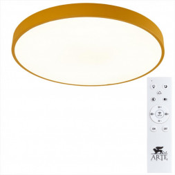 Светильник потолочный Arte Lamp A2661PL-1YL ARENA желтый LEDх80W 2700-4500К 220V