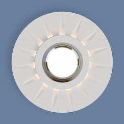 Встраиваемый точечный светильник с LED подсветкой белый Elektrostandard 2243 MR16