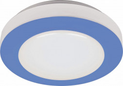Светодиодный светильник накладной Feron AL539 тарелка 12W 6400K голубой