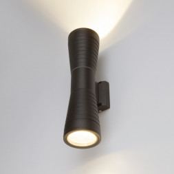 Tube double черный уличный настенный светодиодный светильник Elektrostandard 1502 TECHNO LED