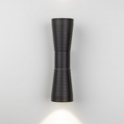 Tube double черный уличный настенный светодиодный светильник Elektrostandard 1502 TECHNO LED