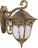 Светильник садово-парковый Feron PL4082 четырехгранный на стену вниз 100W E27 230V, черное золото