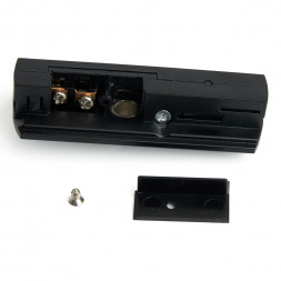 Коннектор для подвесных трековых светильников, черный LD1015 арт.48559