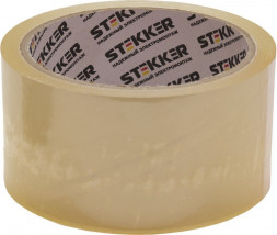 Скотч упаковочный STEKKER INTP1-4836 48 мм., 36 м., прозрачный арт.39139