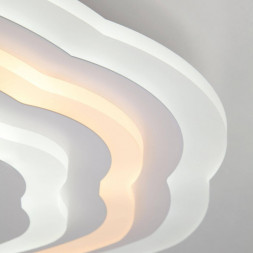 Потолочный светодиодный светильник Eurosvet Siluet 90119/4 белый