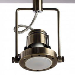 Светильник потолочный Arte Lamp A4300PL-3AB COSTRUTTORE античная бронза 3хGU10х50W 220V