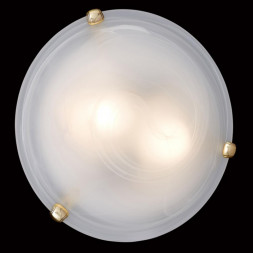 Настенно-потолочный светильник СОНЕКС 153/K золото DUNA E27 2*60W 220V IP20 белый