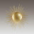 4139/3W CLASSIC ODL19 399 золото Настенный светильник G9 3*5W SOLE