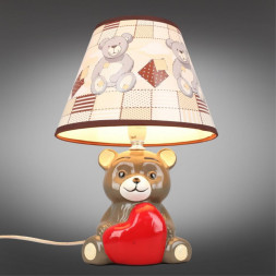 Настольная лампа Omnilux OML-16404-01 Marcheno 1хE14х40W разноцветный
